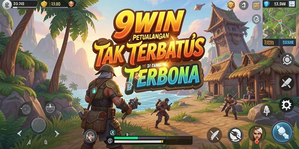 Screenshot gameplay menunjukkan petualangan seru di dunia terbuka.