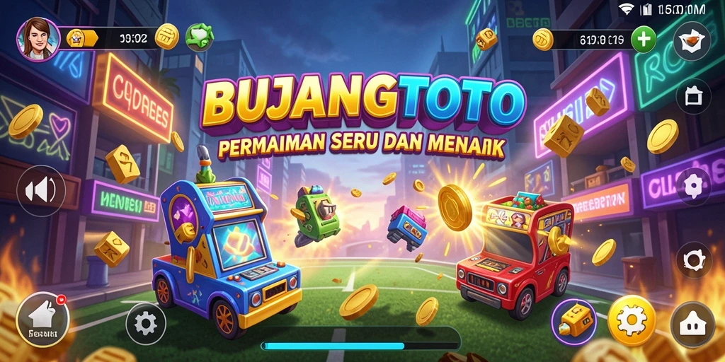 Tampilan gameplay BUJANGTOTO yang penuh aksi dan seru.