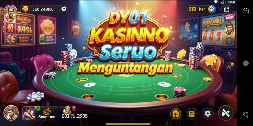 Tangkapan layar gameplay menarik dari aplikasi Kasino DY01.