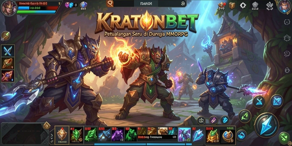 Tampilan gameplay KRATONBET yang menegangkan dan penuh aksi.
