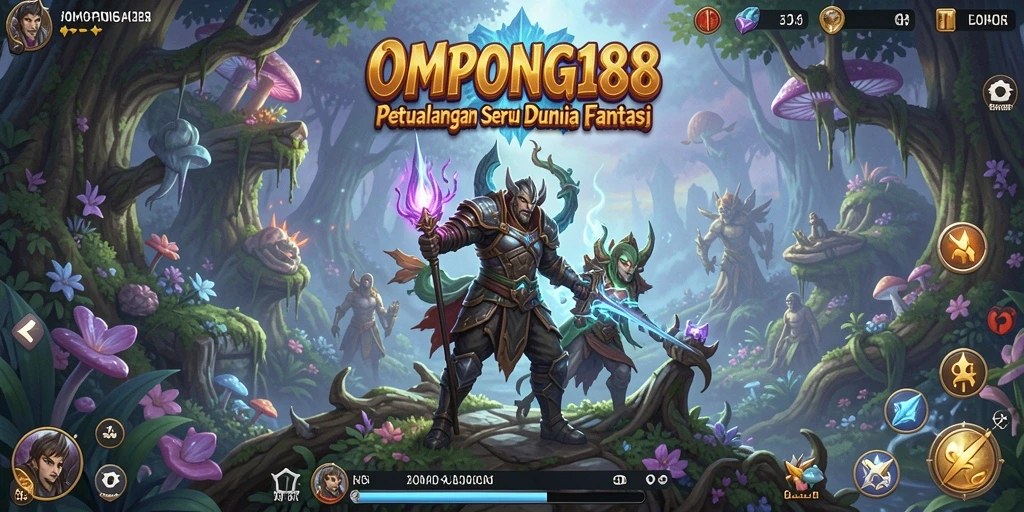 Tampilan gameplay OMPONG188 yang menakjubkan dalam dunia petualangan.