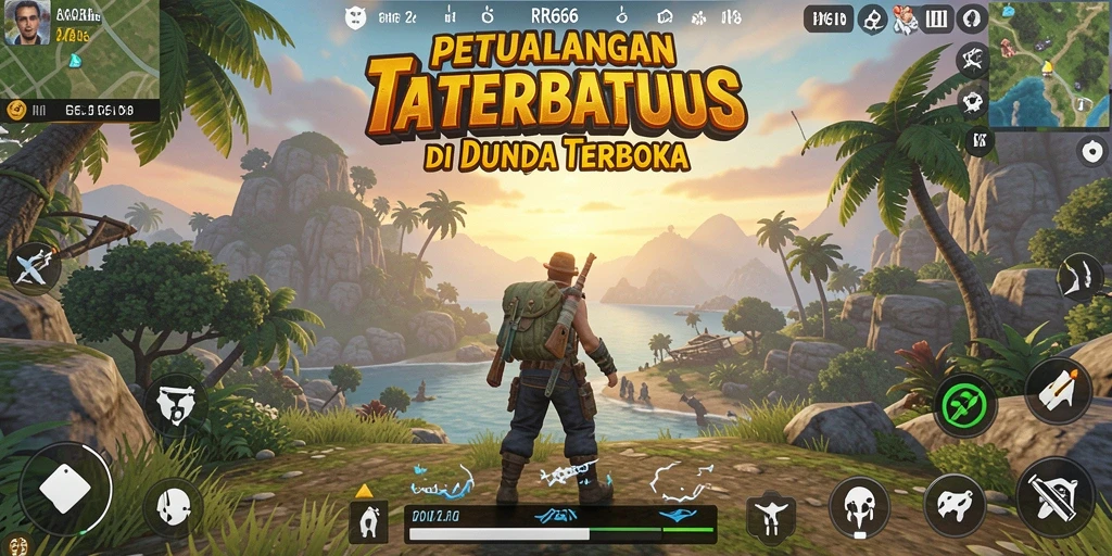 Gameplay menakjubkan dari RR666 di dunia terbuka.