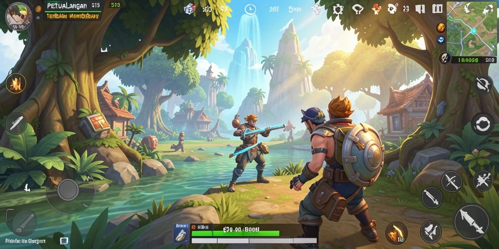 Gameplay S13 yang menampilkan petualangan Open World yang seru.